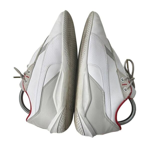 Puma Ferrari Men\'s R Cat Machine White Red Driving F1 Racing Shoes Size 8 main image 9